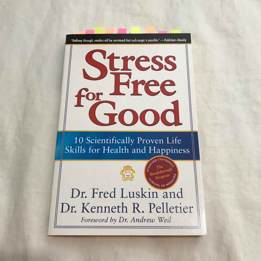 📚3/$35 Stress Free for Good Book Paperback